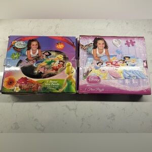 Disney Tinker Bell and Princess Puzzle Set 24”x36”